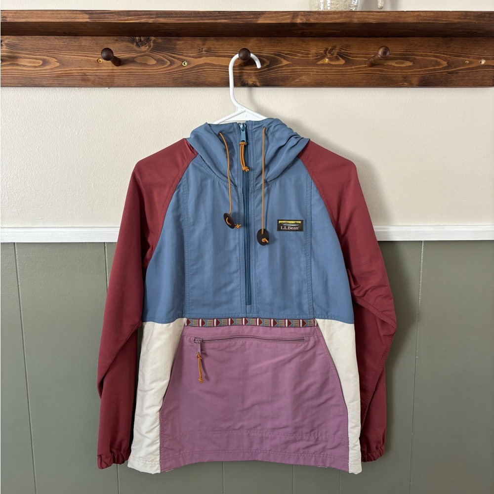 L.L. Bean ✨ Mountain Classic Anorak Multi-Color Jacket
